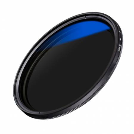 K&F Concept KF3996 Nano-C HMC - filtr szary zmienny, Variable ND2-400 (1-9 Stop), 58mm